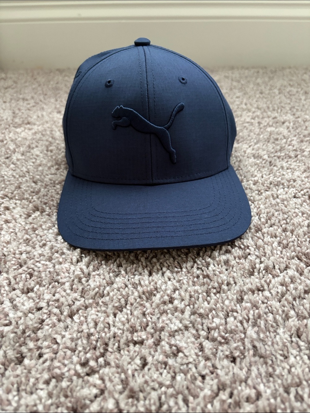 Youth Puma Navy Structured Baseball Cap